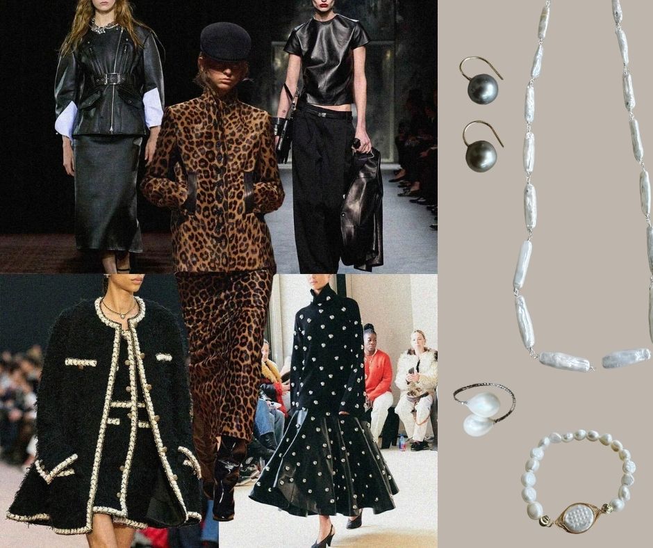 Fall '25 Runway Guide: How to Wear Pearls with the Latest Trends