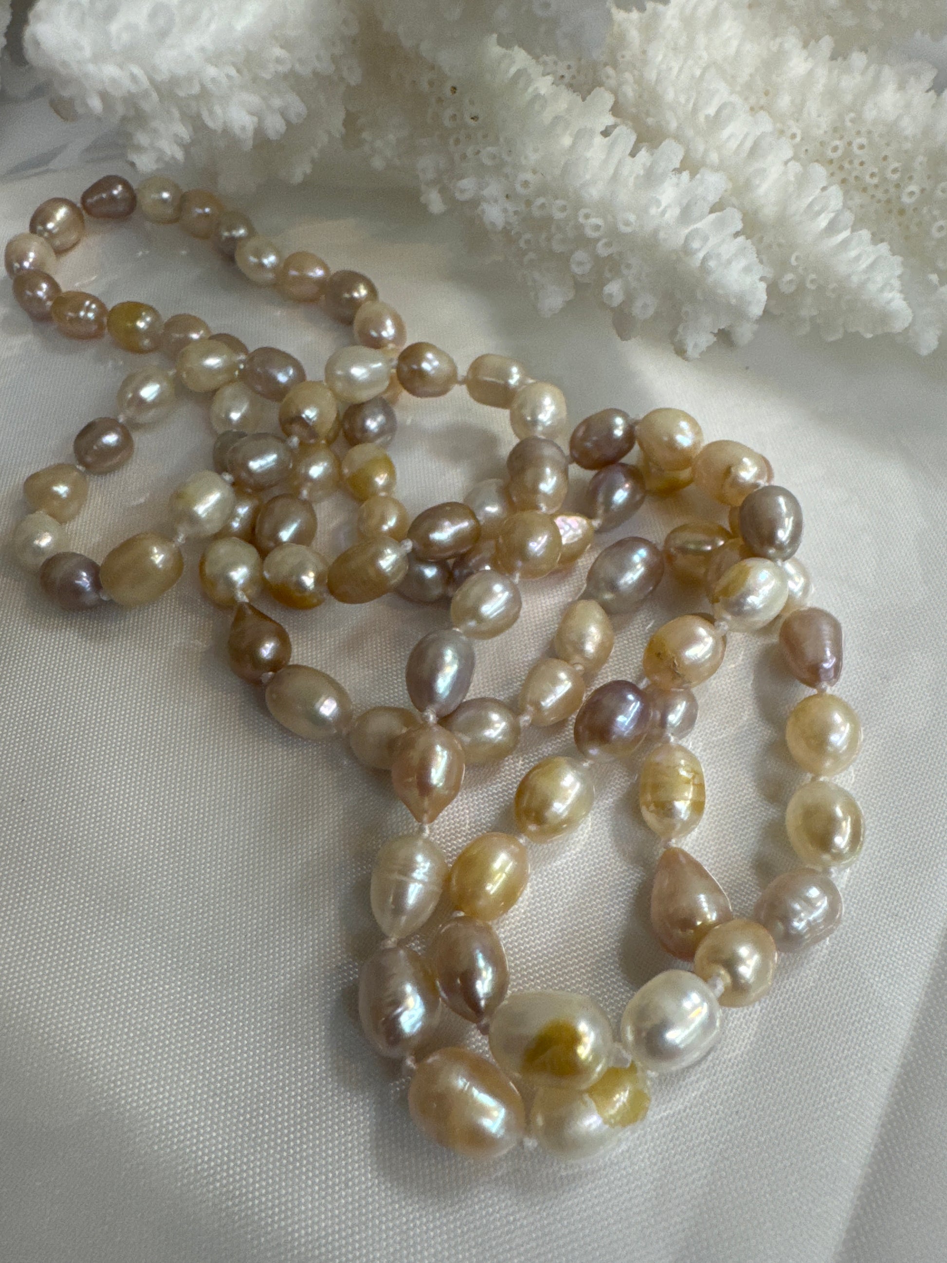 Blush Serenity Pearl Necklace