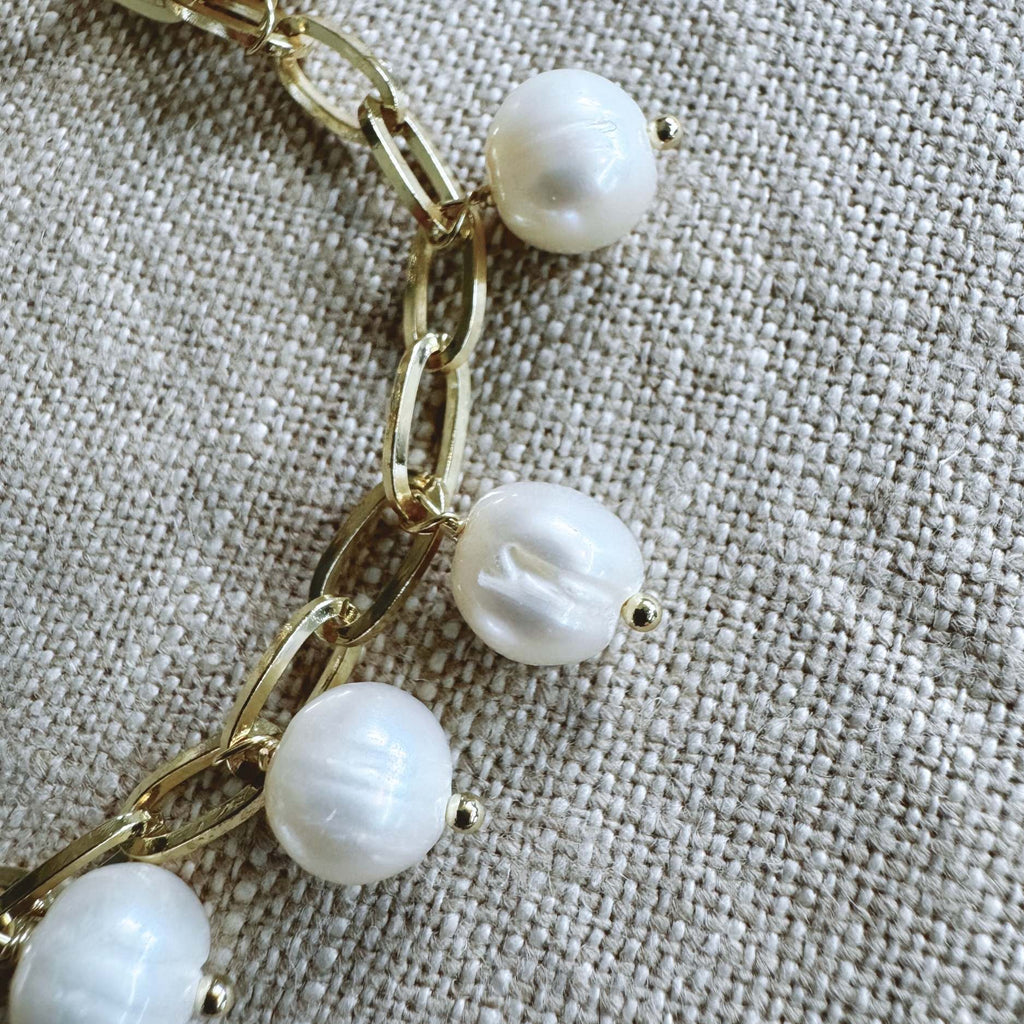 St. Barth’s Freshwater Pearl Bracelet
