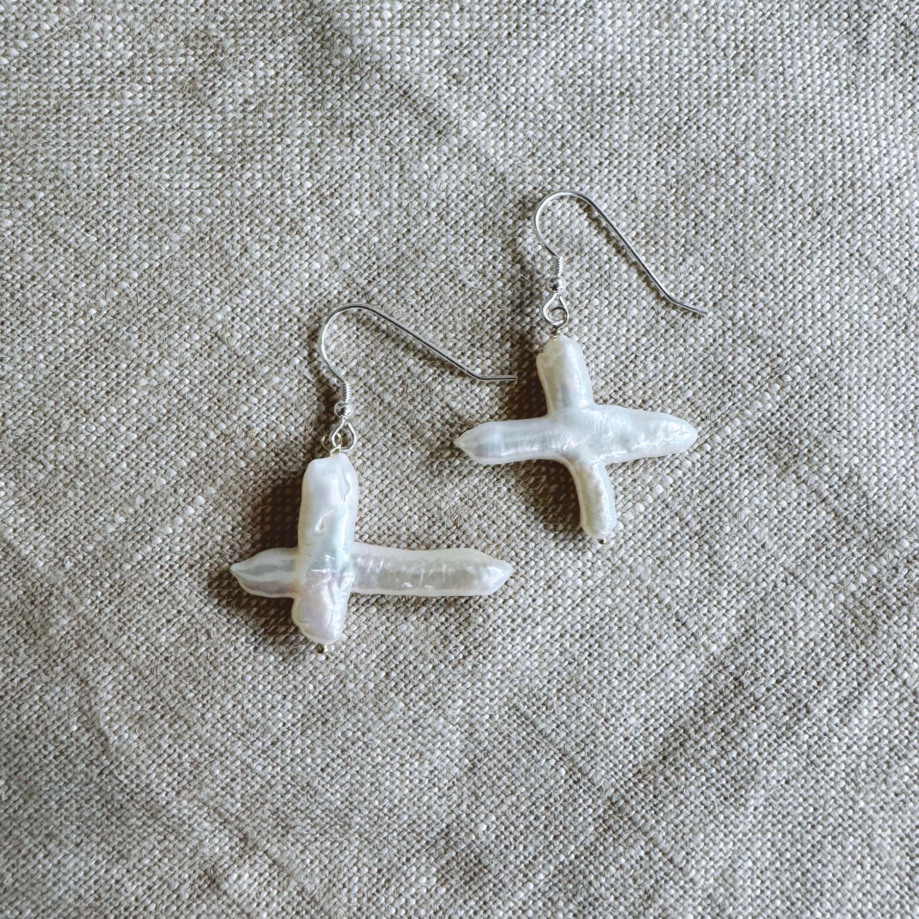 Astra Cross Earrings
