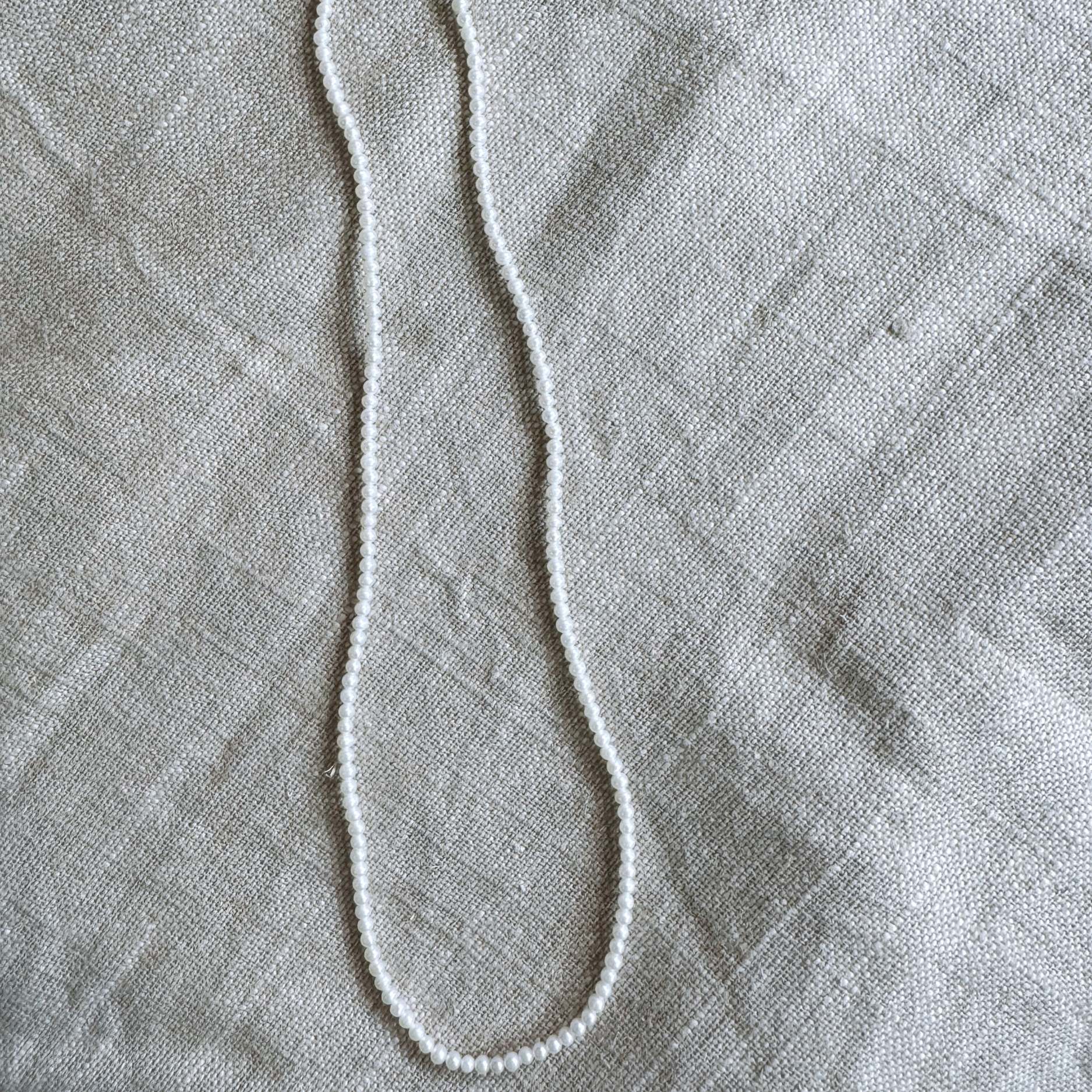 Starry Seed Pearl Necklace