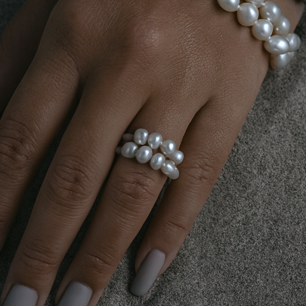 Aurora Pearl Ring