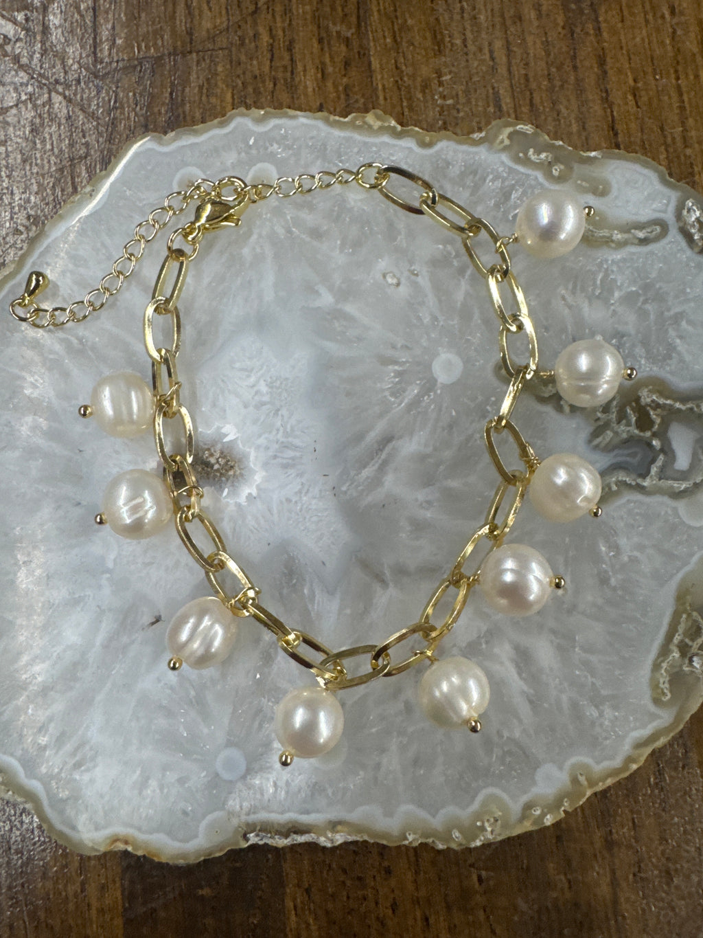 St. Barth’s Freshwater Pearl Bracelet