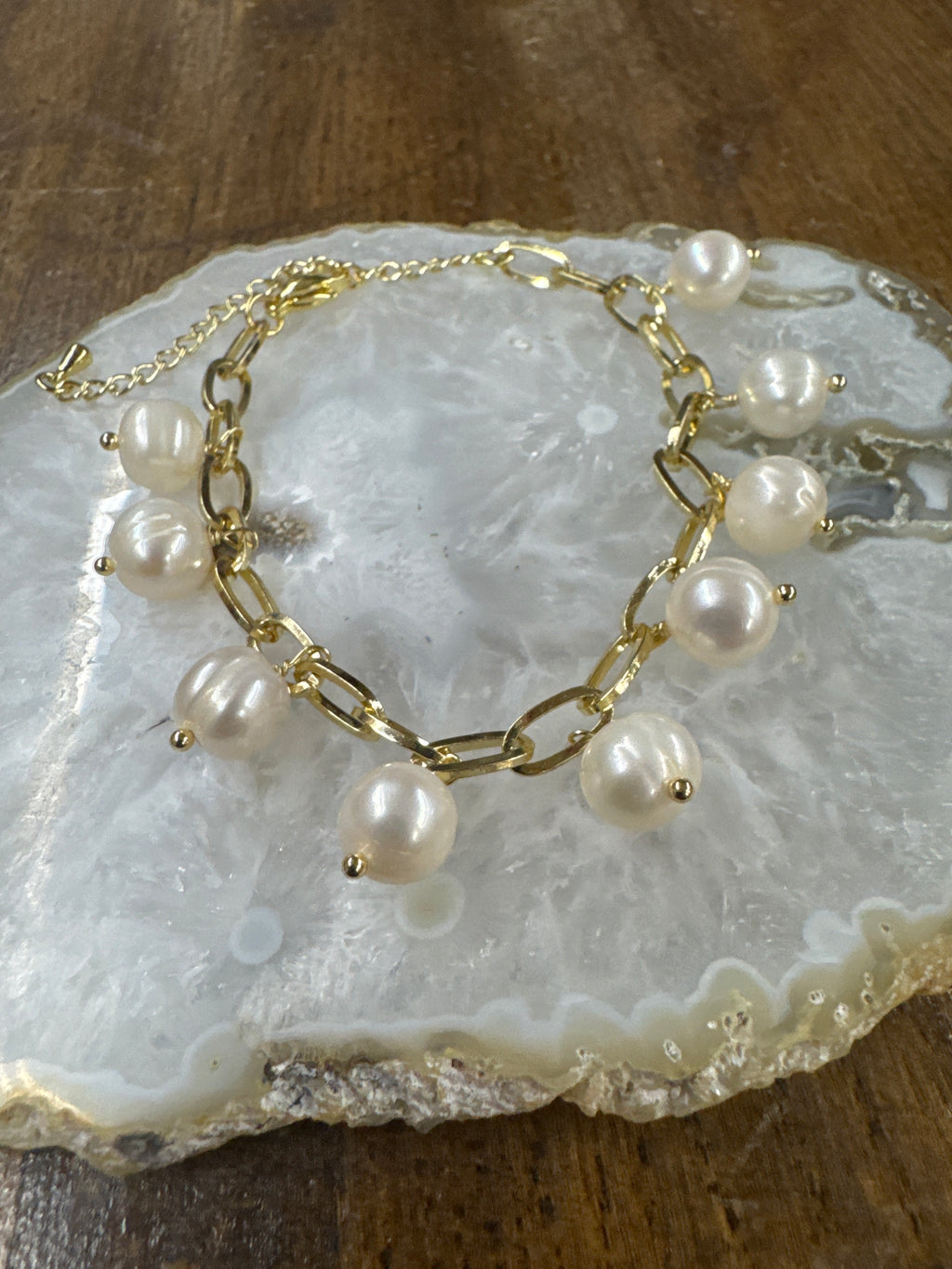 St. Barth’s Freshwater Pearl Bracelet