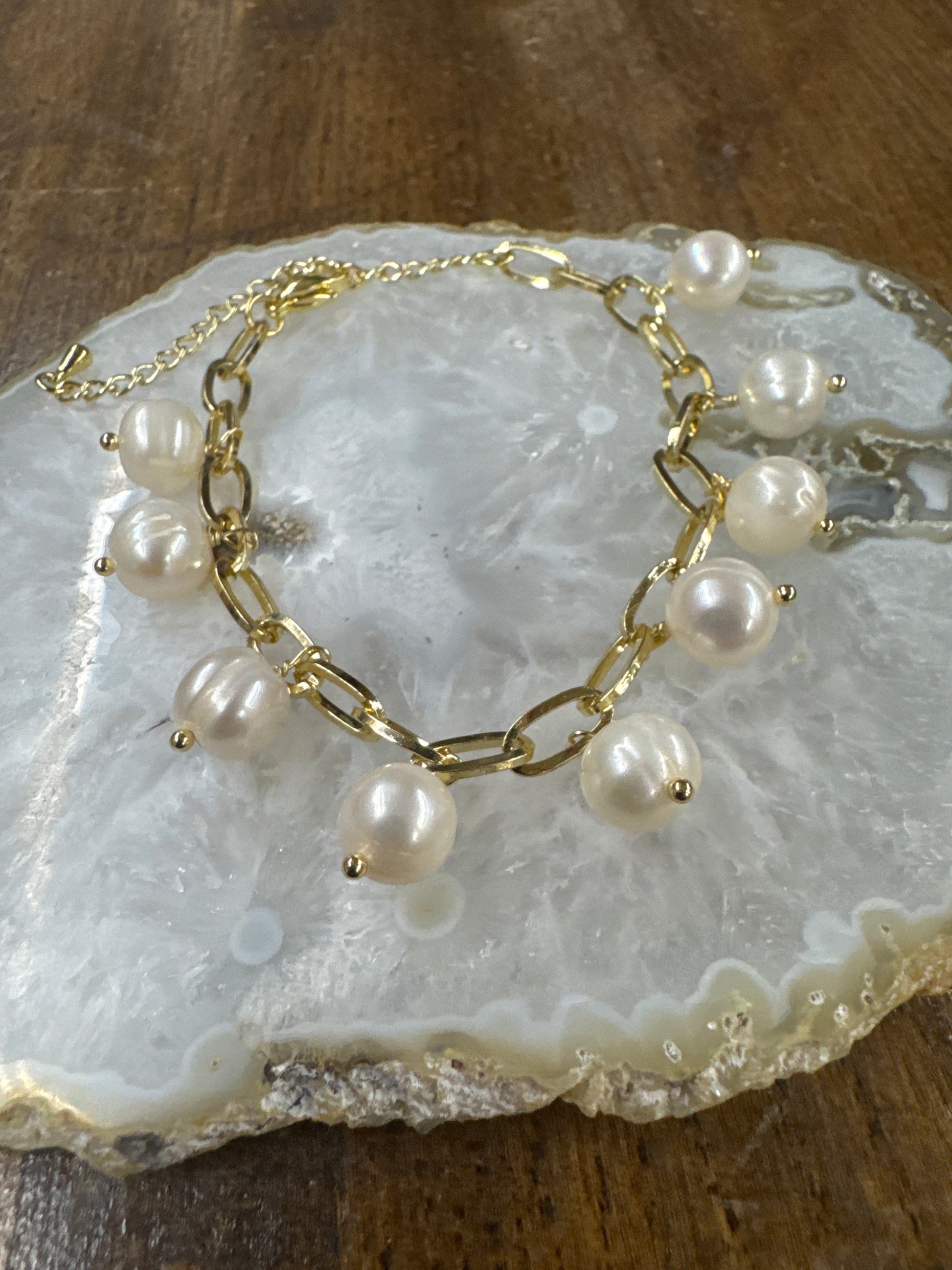 St. Barth’s Freshwater Pearl Bracelet