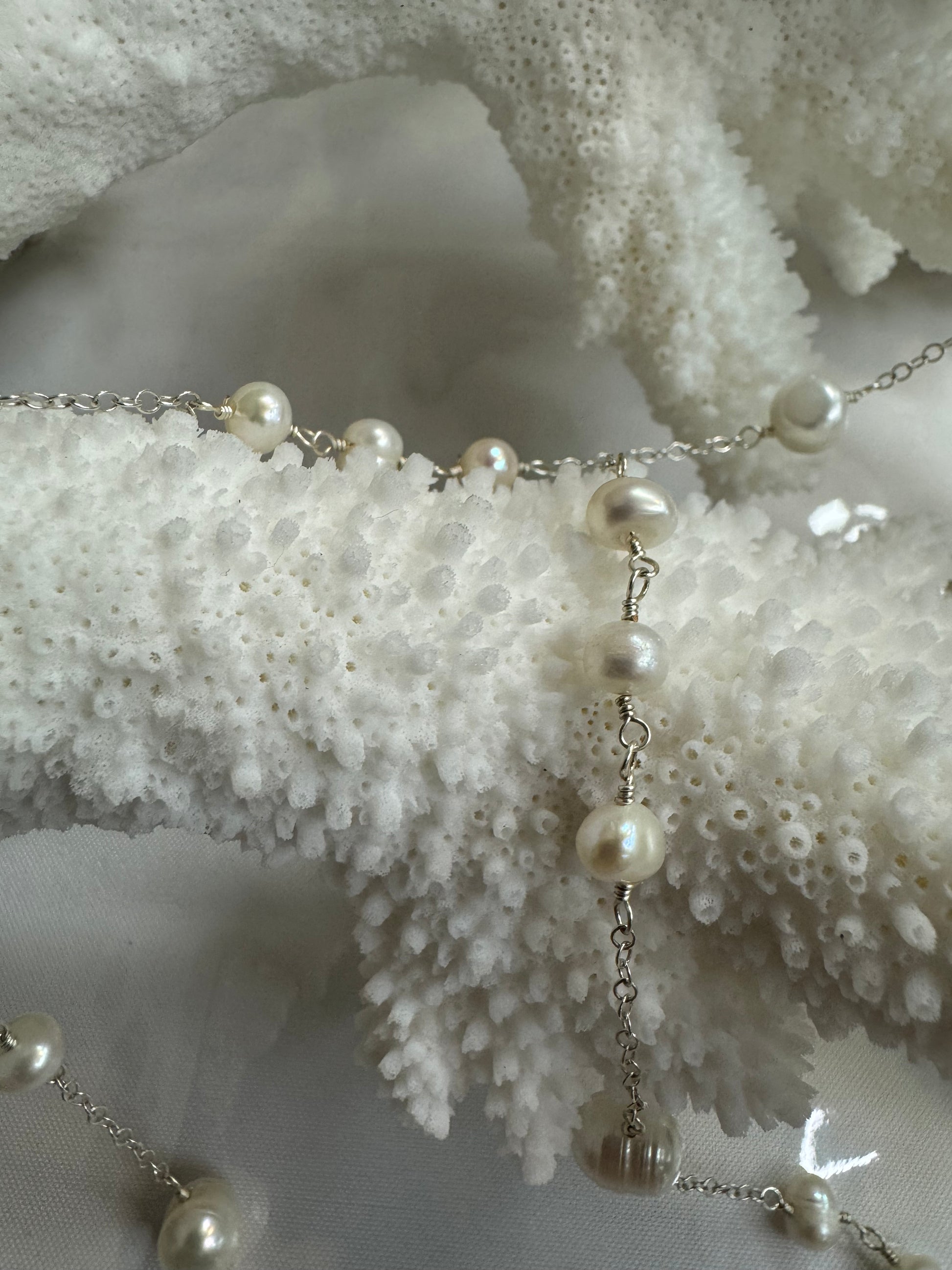 Pearls By The Yard Necklace