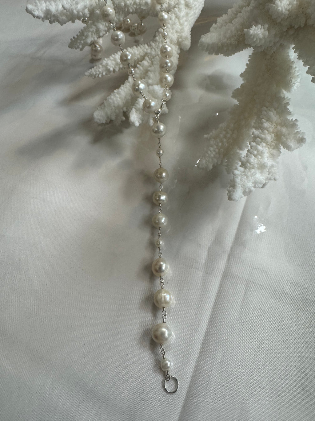 Ivory Grace Lariat