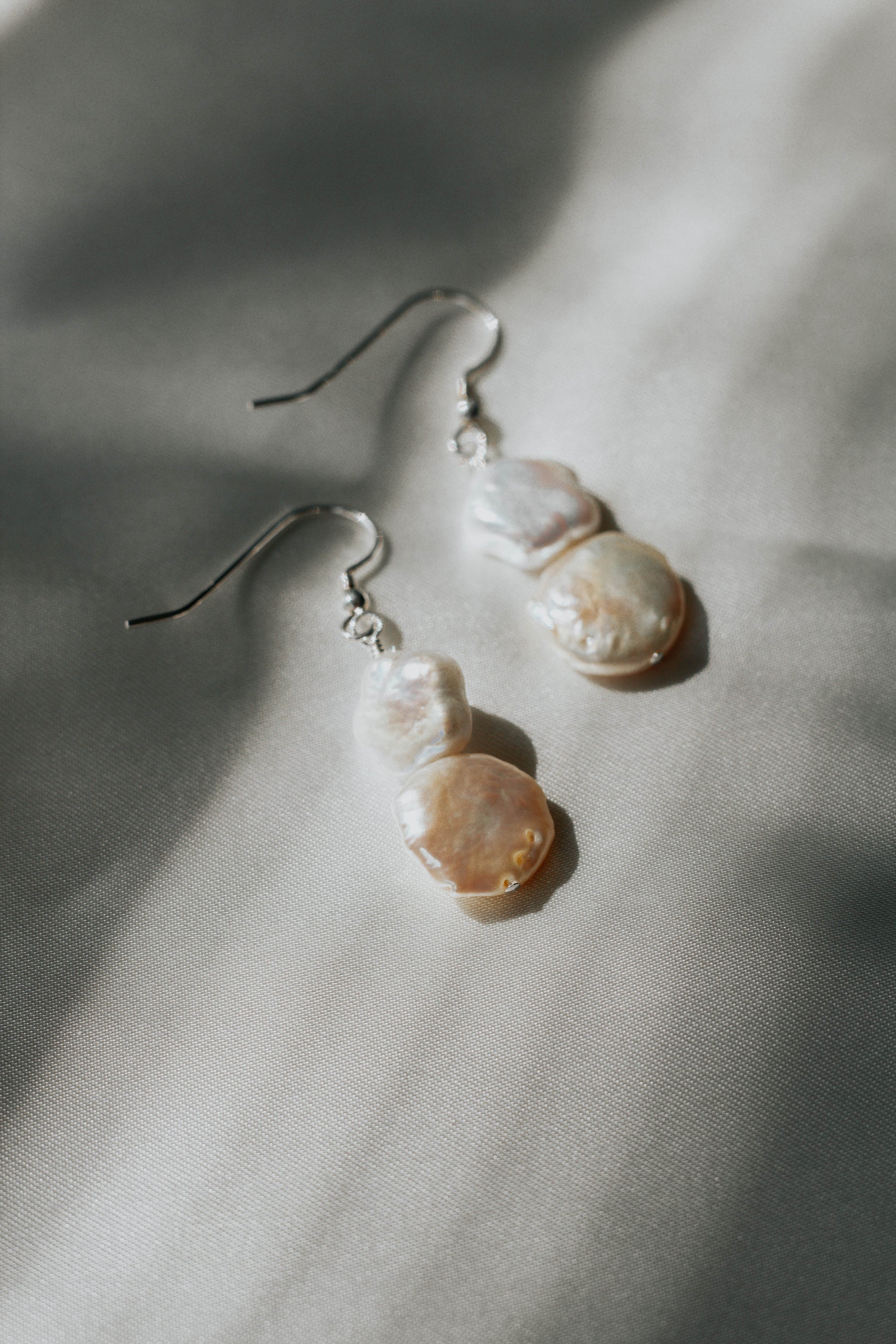 Lunar Pearl Earrings