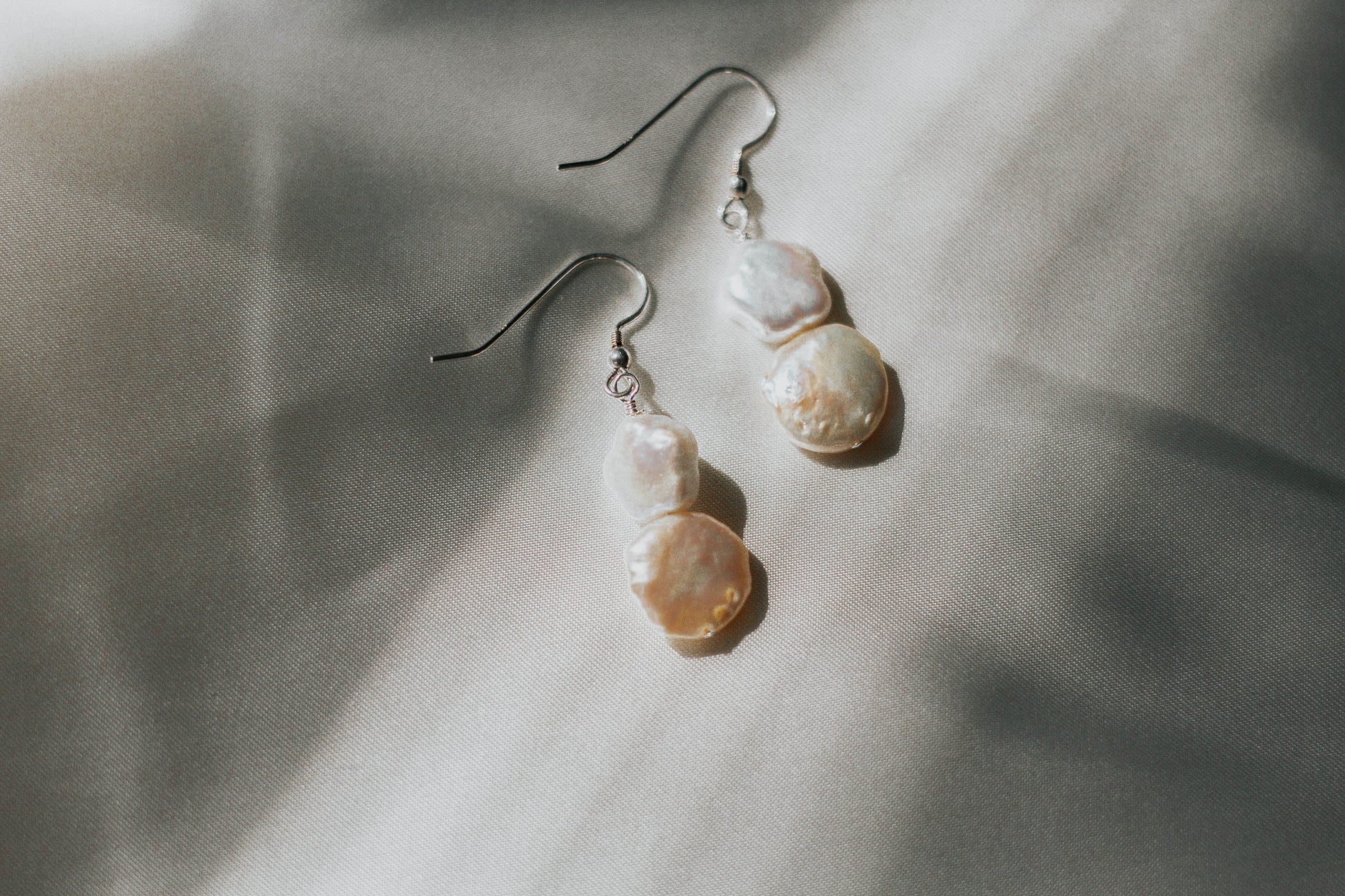Lunar Pearl Earrings