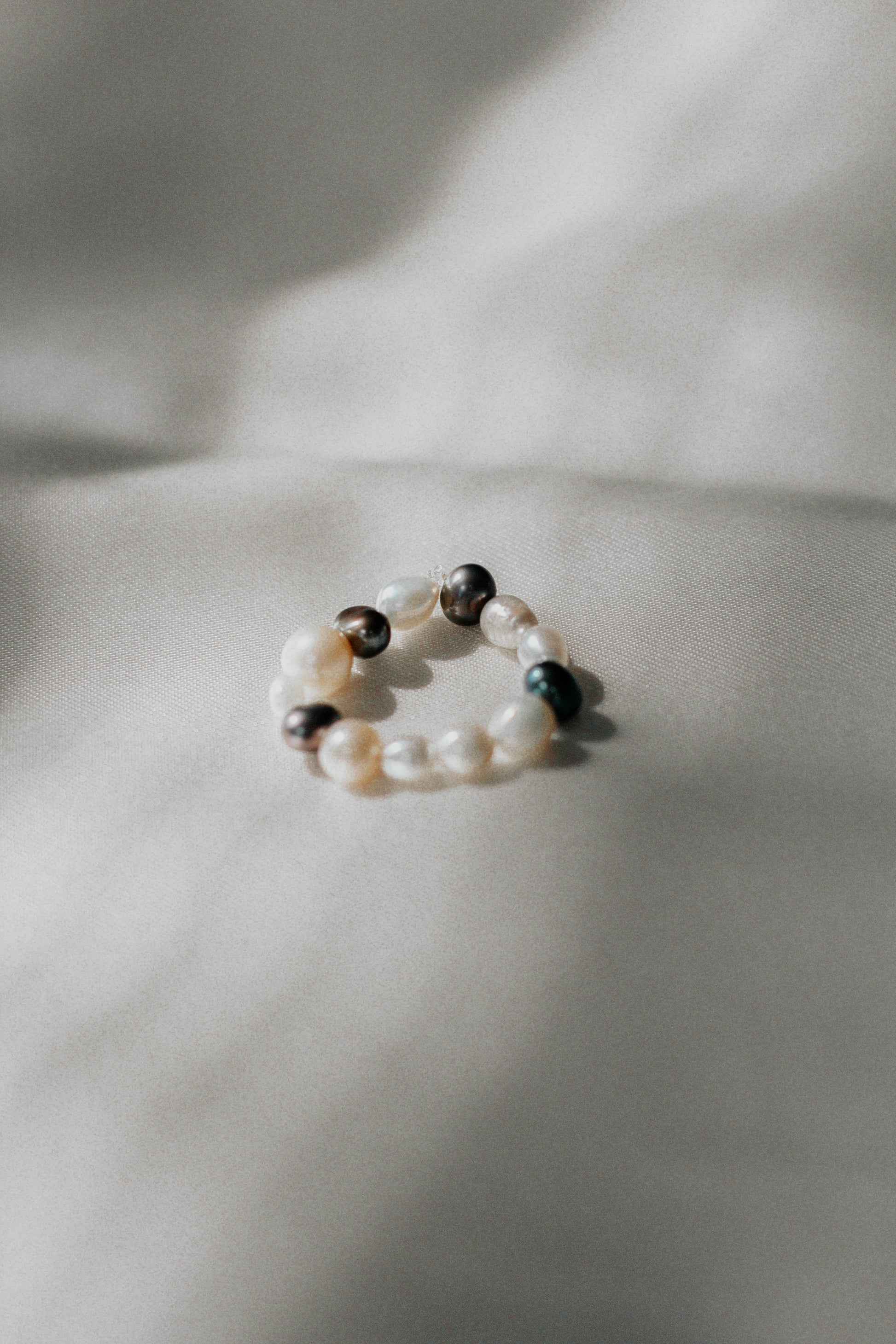 Multi-Color Pearl Ring