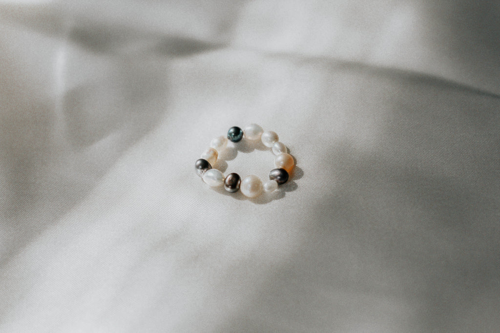 Multi-Color Pearl Ring