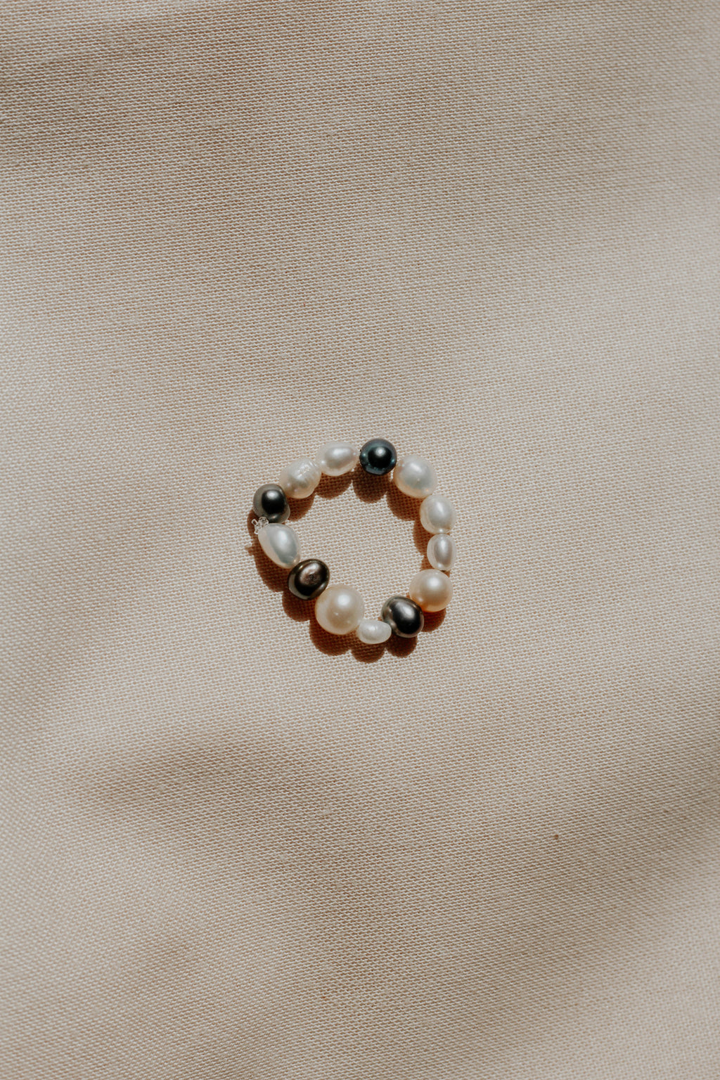 Multi-Color Pearl Ring
