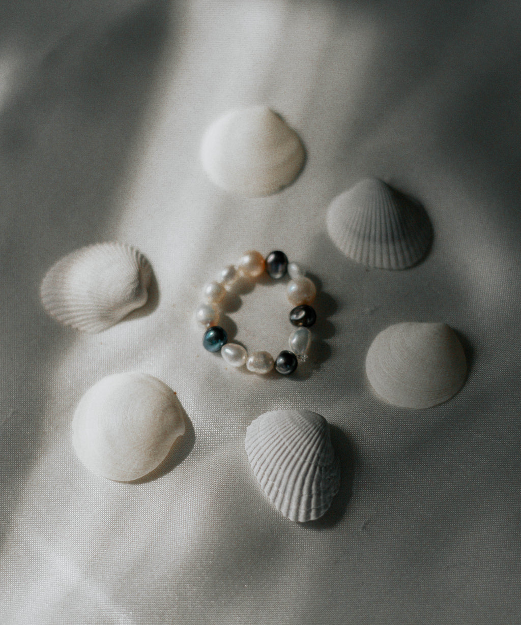Multi-Color Pearl Ring