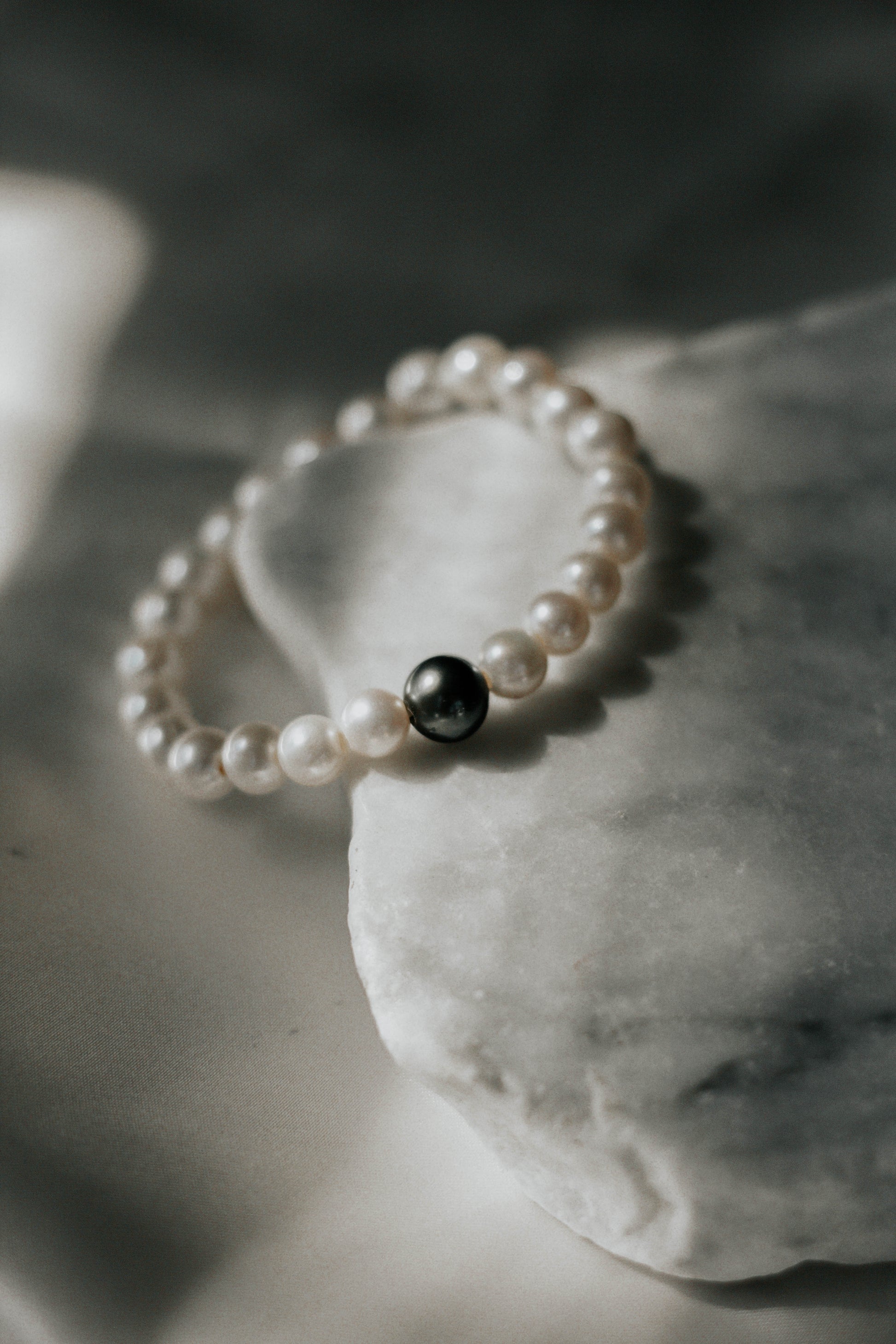 Celestia Pearl Stretch Bracelet