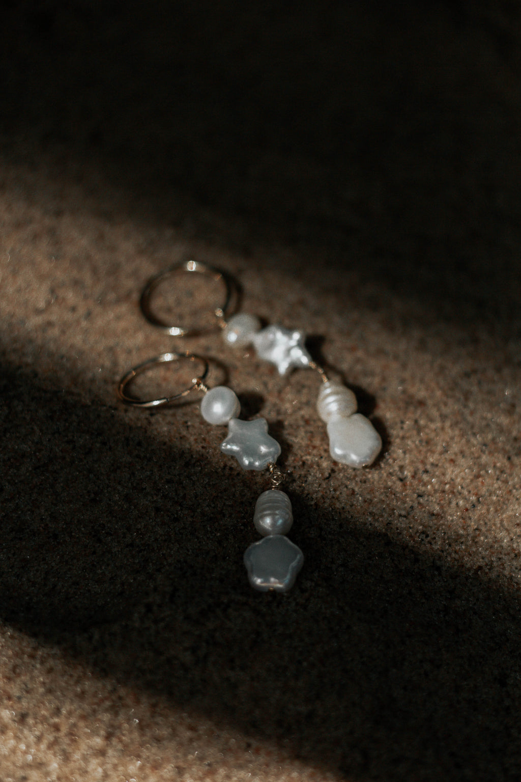 Baroque Freshwater Dangle Earrings